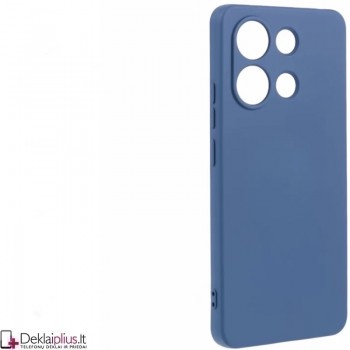Liquid Air silikoninis dėklas su kameros apsauga - mėlynas (Xiaomi Redmi Note 13 Pro 4G/Note 14S/Poco M6 Pro 4G)